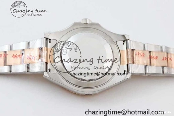 EWF SS Dial RG Yacht-Master Brown RG Bracelet 1:1 Edition Best on 126621 SS A3235 0409